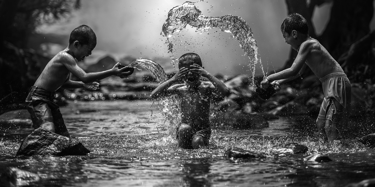 Niños jugando