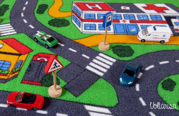 Hospital en alfombra